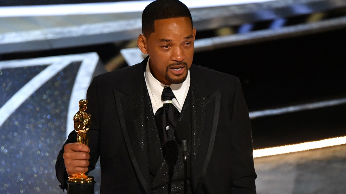 Will smith oscar in lacrime